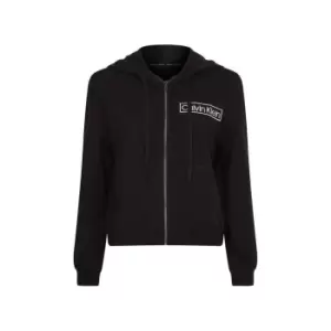 Image of Calvin Klein Long Sleeve Zip Hoodie - Black