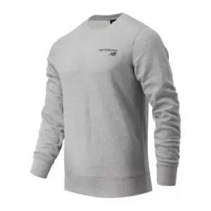 Image of New Balance Balance Crew Pigment Sweatshirt - Grey