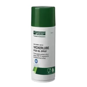 Image of Vickerlube Food Grade Silicon Spray - NSF H1 - High temperature resistance - 400ml - Pack of 12