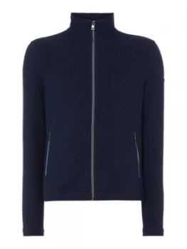 Image of Mens Michael Kors See Sucker Funnel Neck Jacket Blue
