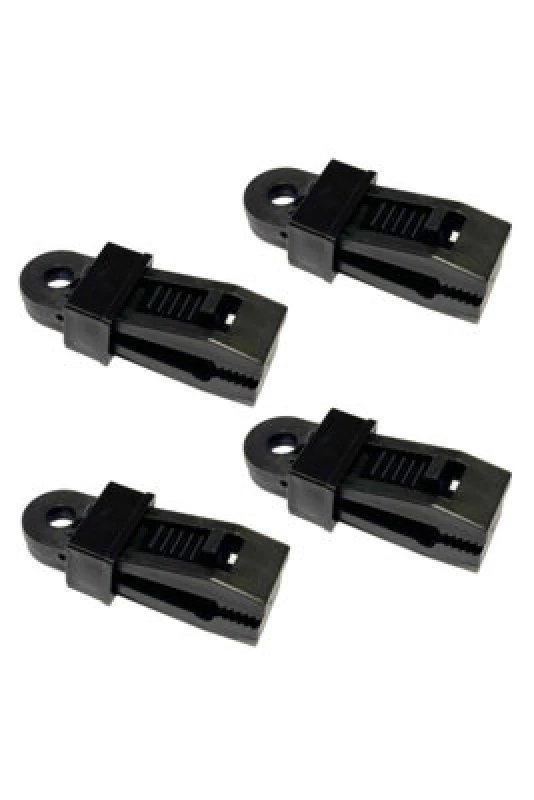 Image of Olpro Tent Groundsheet Pegging Clamps Pack Of 4