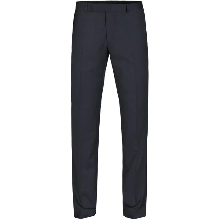 Image of Alexandre of England Weston Navy Twill Suit Trousers - 30R - blue