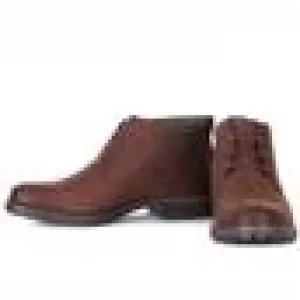 Image of Barbour Mens Barnard Boot Teak 8