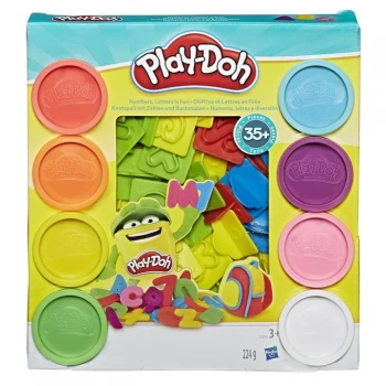 Image of Play-Doh Play-Doh Numbers and Letters - Multi