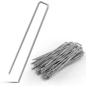 Image of Tent Pegs 200Pcs Set Galvanised Steel 3mm