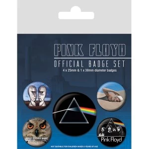 Image of Pink Floyd 5 Badge Pack