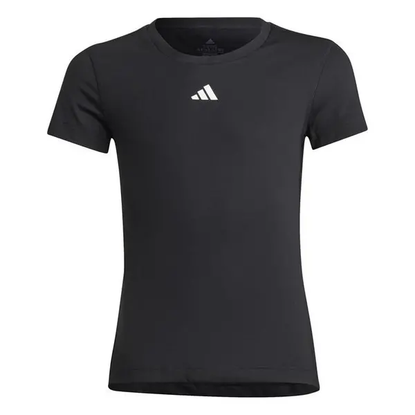 Image of adidas TechFit T Shirt Junior Girls 7-8 Years Black 62911203175