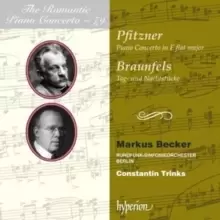 Image of Pfitzner: Piano Concerto in E-flat Major/Braunfels: Tag- Und...