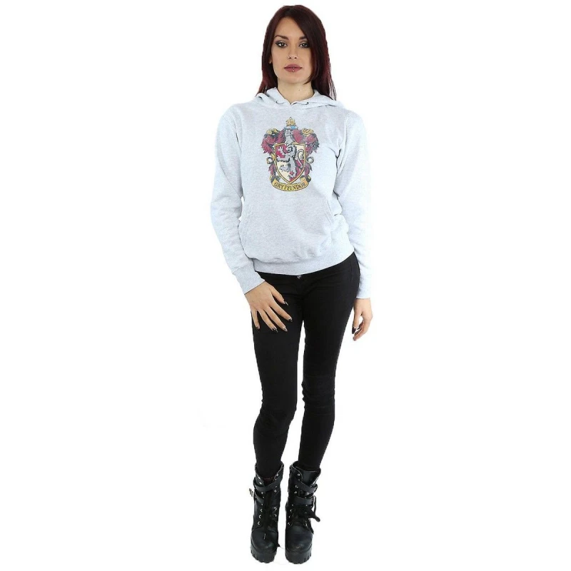 Image of Harry Potter Gryffindor Heather Hoodie Grey female