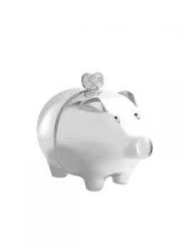 Image of Wedgwood Vera Wang Infinity Baby Piggy Bank