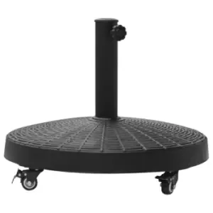 Image of Outsunny 25Kg Wheeled Resin Parasol Base