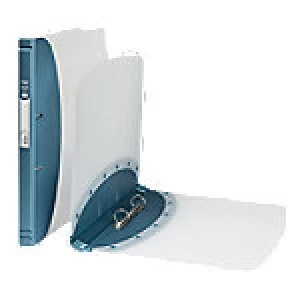 Image of Hermes Ring Binder 2 ring 20 mm Polypropylene A4 Blue