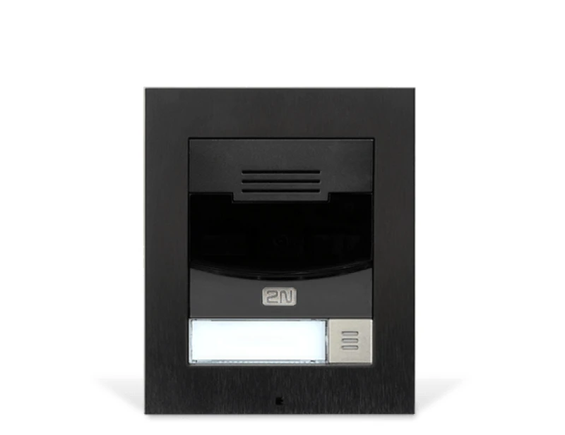 Image of 2N Telecommunications 9155301CBS video intercom system Black