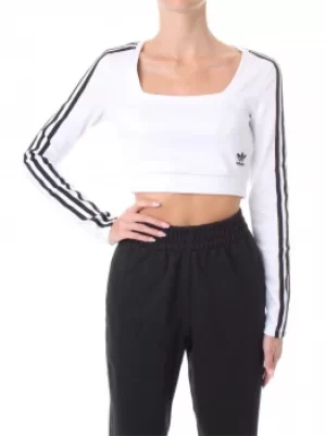 Image of Adidas Women White cotone