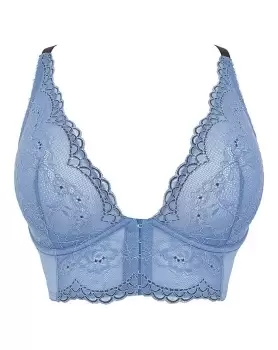 Image of Gossard Superboost Longline Bra Blue