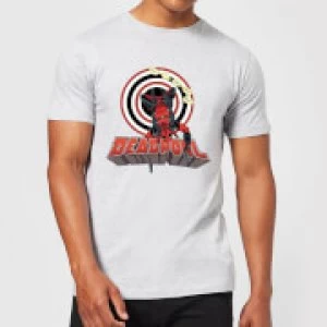 Image of Marvel Deadpool Upside Down Mens T-Shirt - Grey - S