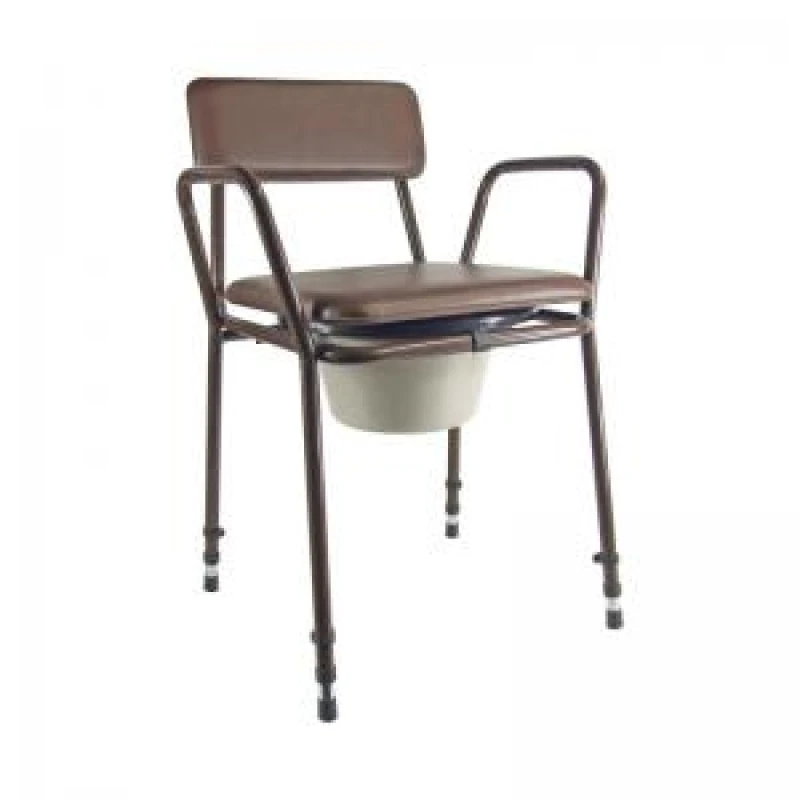 Image of Aidapt Essex Height Adjustable Commode Chair VR161