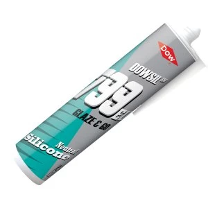 Image of Dowsil 799 Silicone Sealant White 310ml