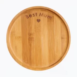 Image of Sass & Belle Best Mum Bamboo Plate