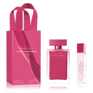 Image of Narciso Rodriguez For Her Fleur Musc Gift Set 50ml Eau de Parfum + 10ml Hair Mist