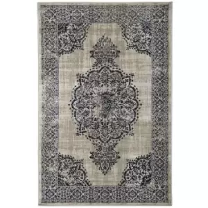 Image of Origins Saville Rug Grey And Blue 120 x 170cm