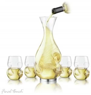 Image of Final Touch Conundrum White Wine Decanter Set