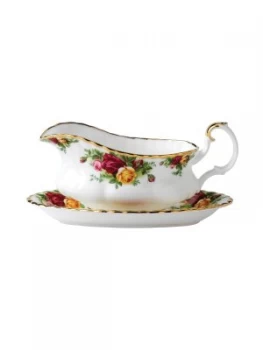 Image of Royal Albert Old Country Roses Sauce Boat