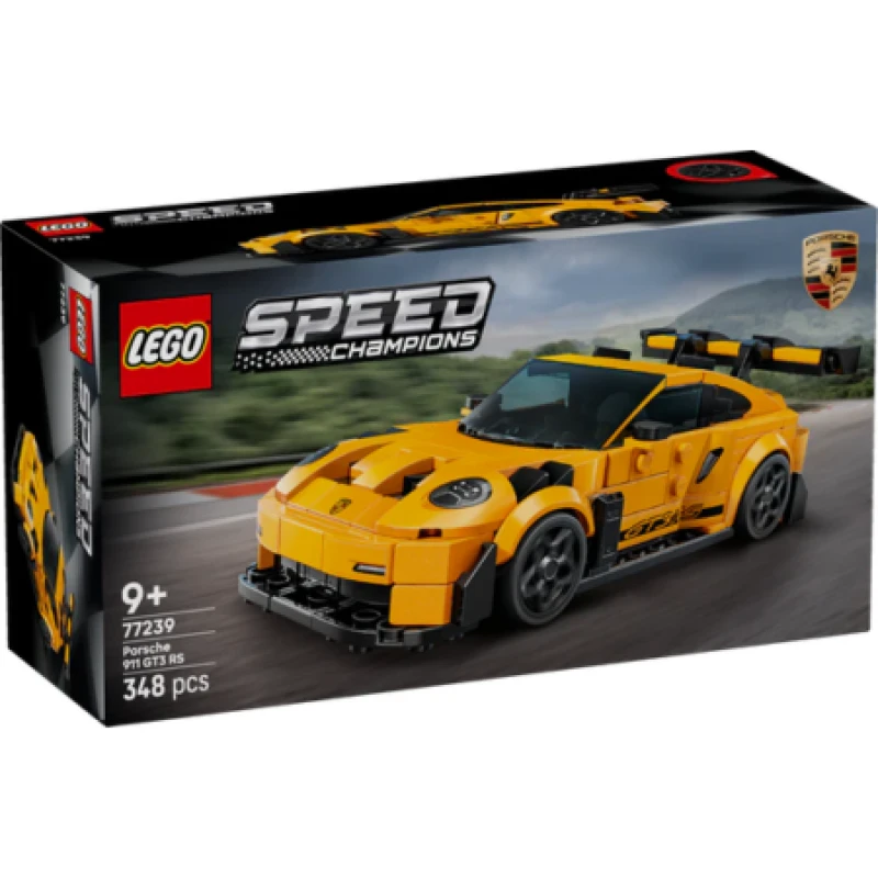 Image of LEGO Speed Champions 77239 Porsche 911 GT3 RS Super Car Set 5702017816074