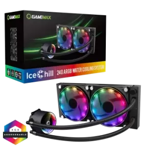 Image of GameMax ice Chill 240mm ARGB AIO Water Cooler - GMX-ICECHILL240