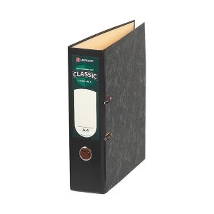 Image of Rexel Classic A4 Lever Arch File 80mm Spine BlackGreen Pack of 10