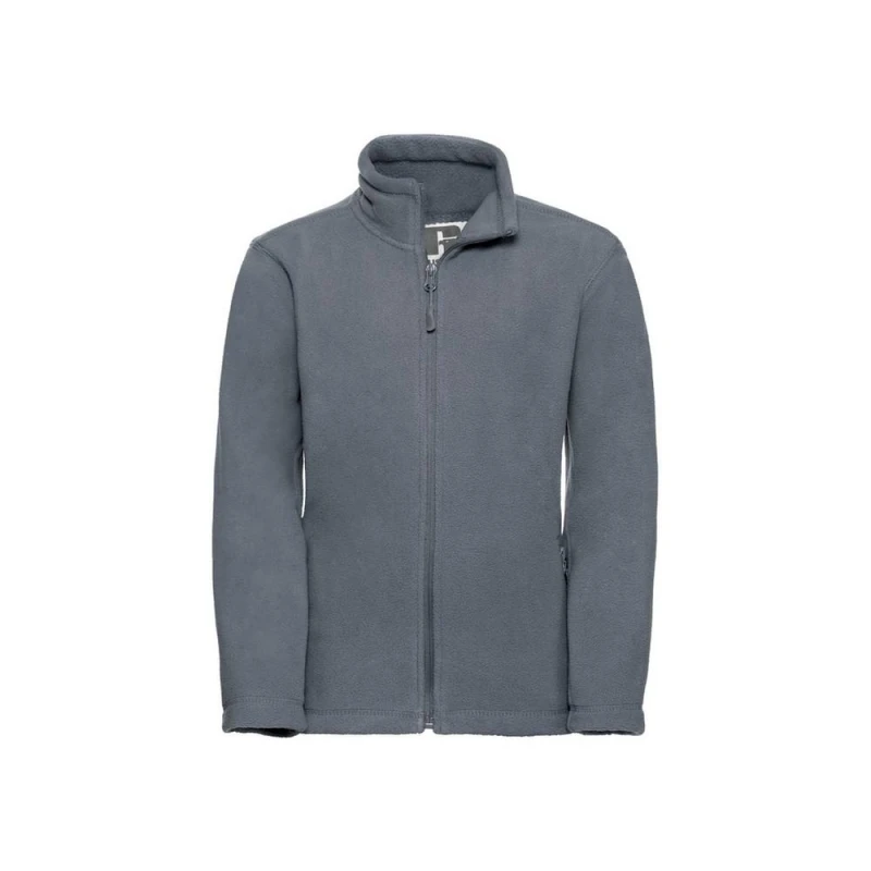 Image of Russell Fleece Jacket in Grey Size: 3-4 Years Grey Unisex 3-4 Years