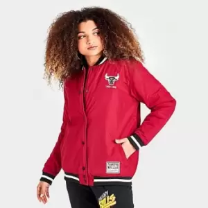 Image of Womens Mitchell & Ness Chicago Bulls NBA Jacket