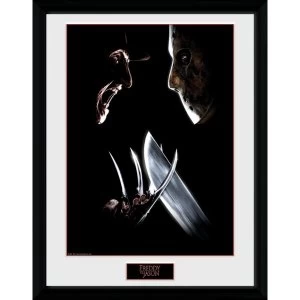 Image of Nightmare On Elm Street Face Off Collector Print