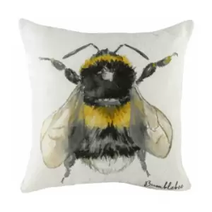 Image of Species Bee Cushion White