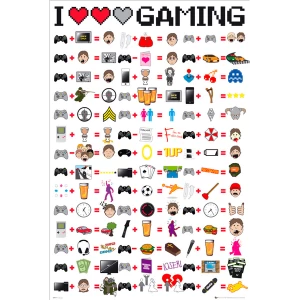 Image of I Love Gaming Maxi Poster