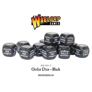 Image of BA Order Dice -Black