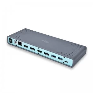 Image of i-tec USB 3.0 / USB-C Docking Station 2x4K for Windows, MacOS, Linux