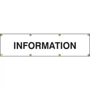 Image of Information - Ban (1200 x 300mm)