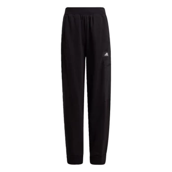 Image of adidas ARKD3 Tapered French Terry Joggers Kids - Black / White