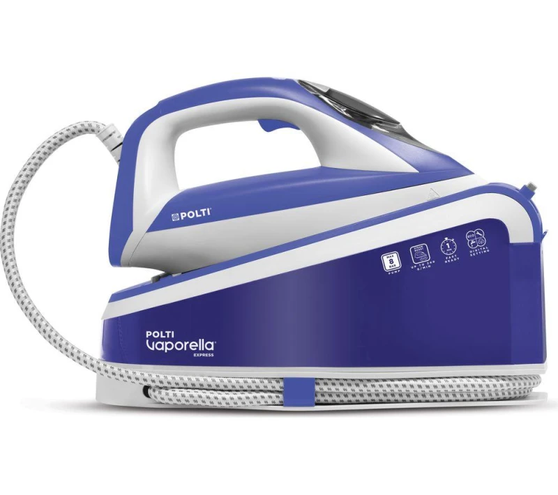Image of POLTI Vaporella Express VE30.30 Steam Generator Iron - Blue & White, Blue,White 8007411013607