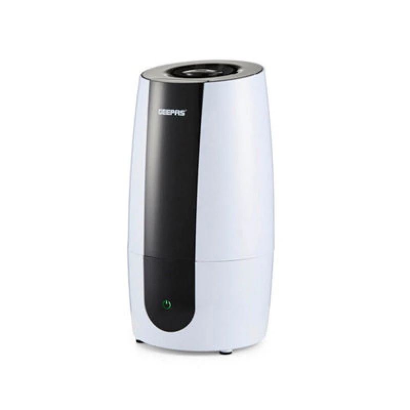 Image of Geepas Cool Mist Humidifier 2.6L Ultrasonic Essential Oil Diffuser for Home Office White unisex