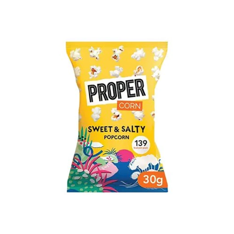 Image of Propercorn Sweet and Salty Popcorn 30g (24 Pack) 104378