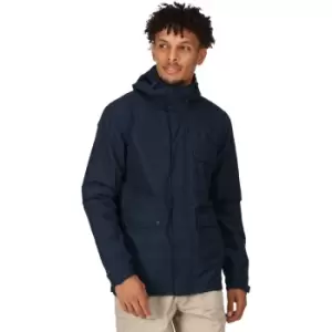 Image of Regatta Mens Baymoor Full Zip Breatjable Waterproof Jacket L - Chest 41-42' (104-106.5cm)