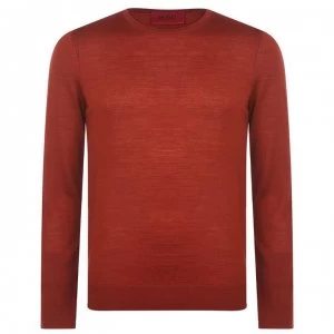 Image of Hugo Boss San Lorenzo Jumper Rust Size L Men