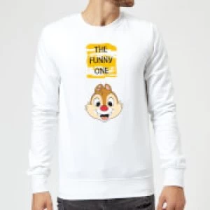 Image of Disney Chip 'N' Dale The Funny One Sweatshirt - White - S