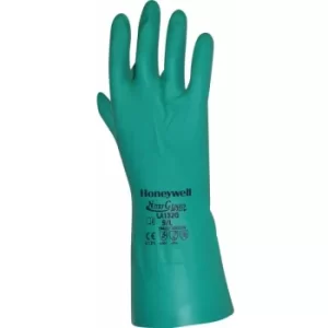 Image of Honeywell North LA132G Nitri Guard Flocked 13" Green Gloves Sz. 10