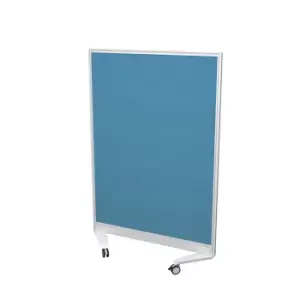 Image of Tc Mobile Type 1 Single Toolrail Screen White Frame - 800W x 1800H - Band 3