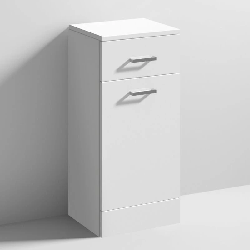 Image of nuie Laundry Basket - Gloss White PRC154