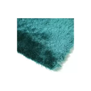 Image of Whisper Dark teal 200cm x 300cm Rectangle - Blue and Teal