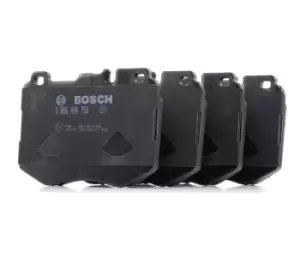 Image of Bosch Brake pad set 0 986 494 750 Brake pads,Brake pad set, disc brake MERCEDES-BENZ,C-Klasse T-modell (S205),C-Klasse Limousine (W205)